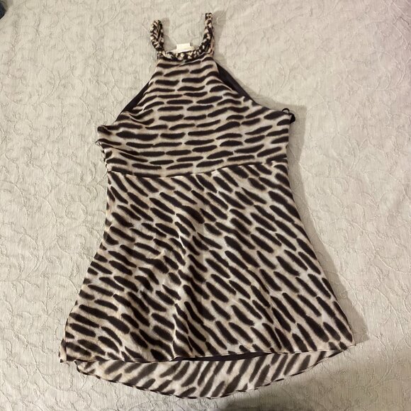 EUC 100% Silk Michael Kors Halter Top (size 4) - Picture 4 of 5